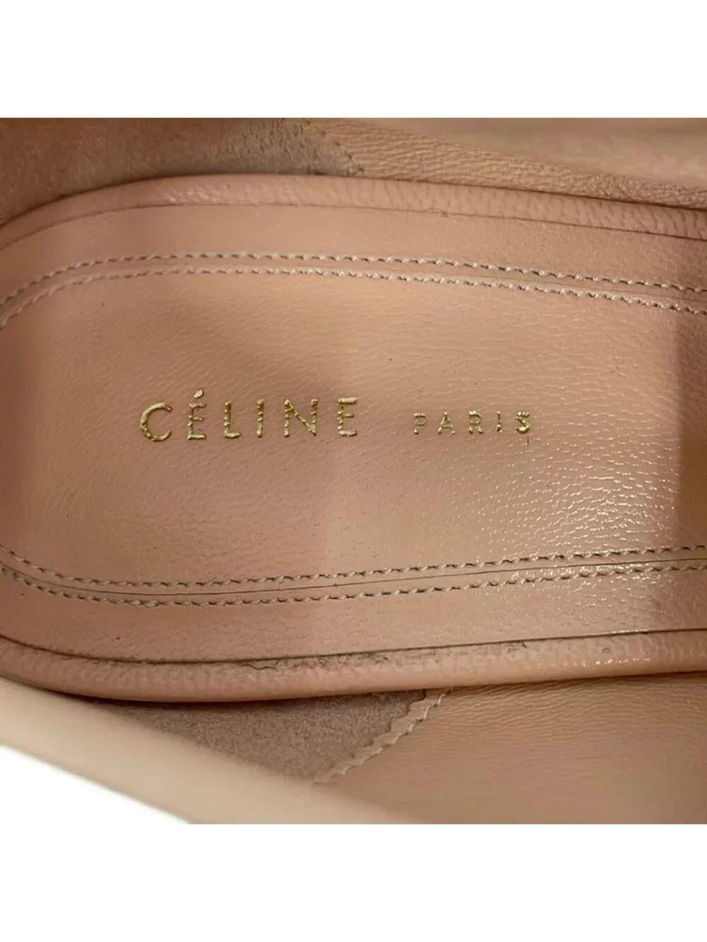 Celine Booties 36 White Leather Boot